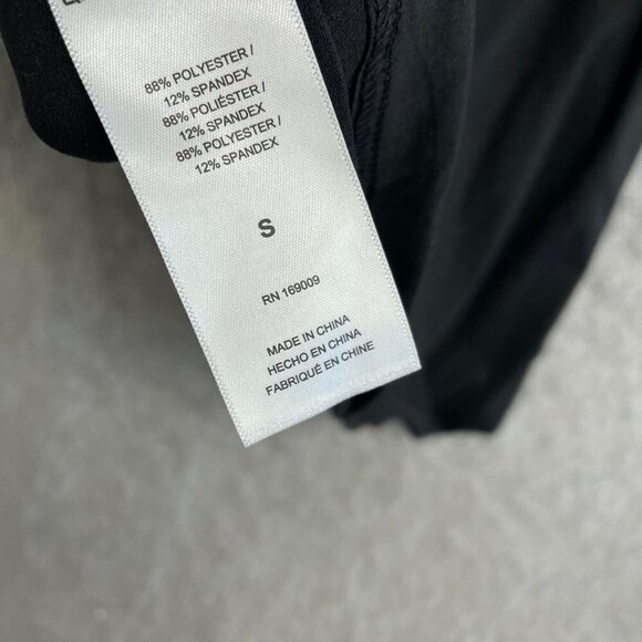 NEW Quiksilver Men's S Black Short Sleeve Active T-Shirt Polyester & Spandex - Picture 4 of 10